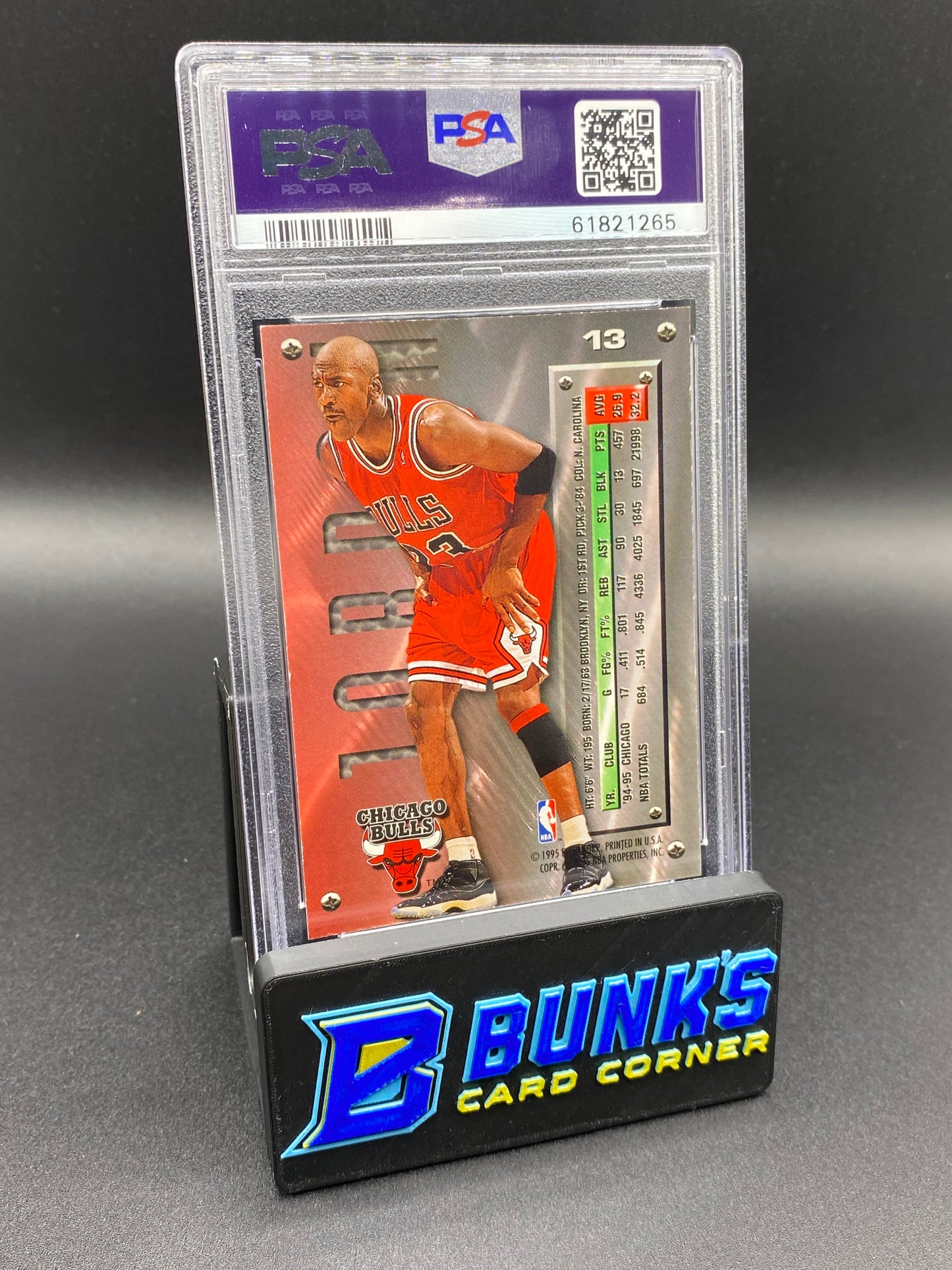 1995 Michael Jordan PSA 7