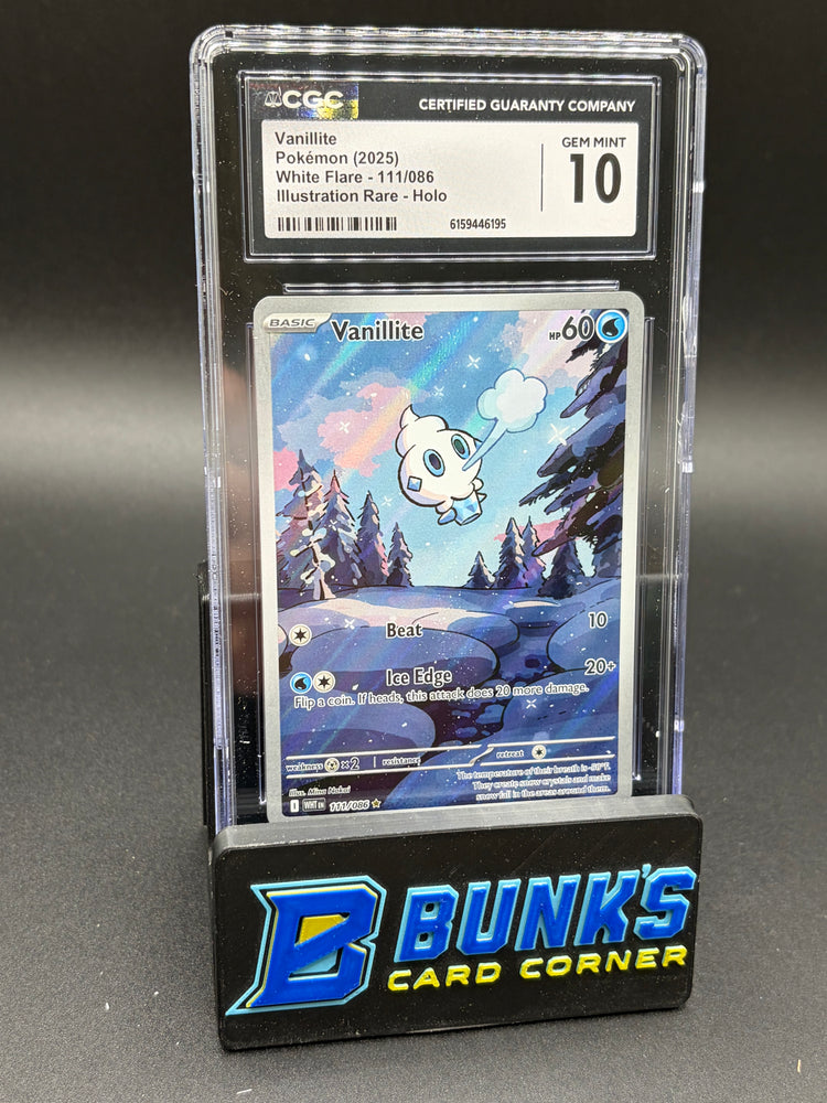 Vanillite Illustration Rare Holo CGC 10