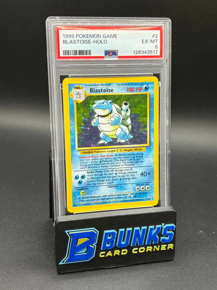 Blastoise Holo PSA 6