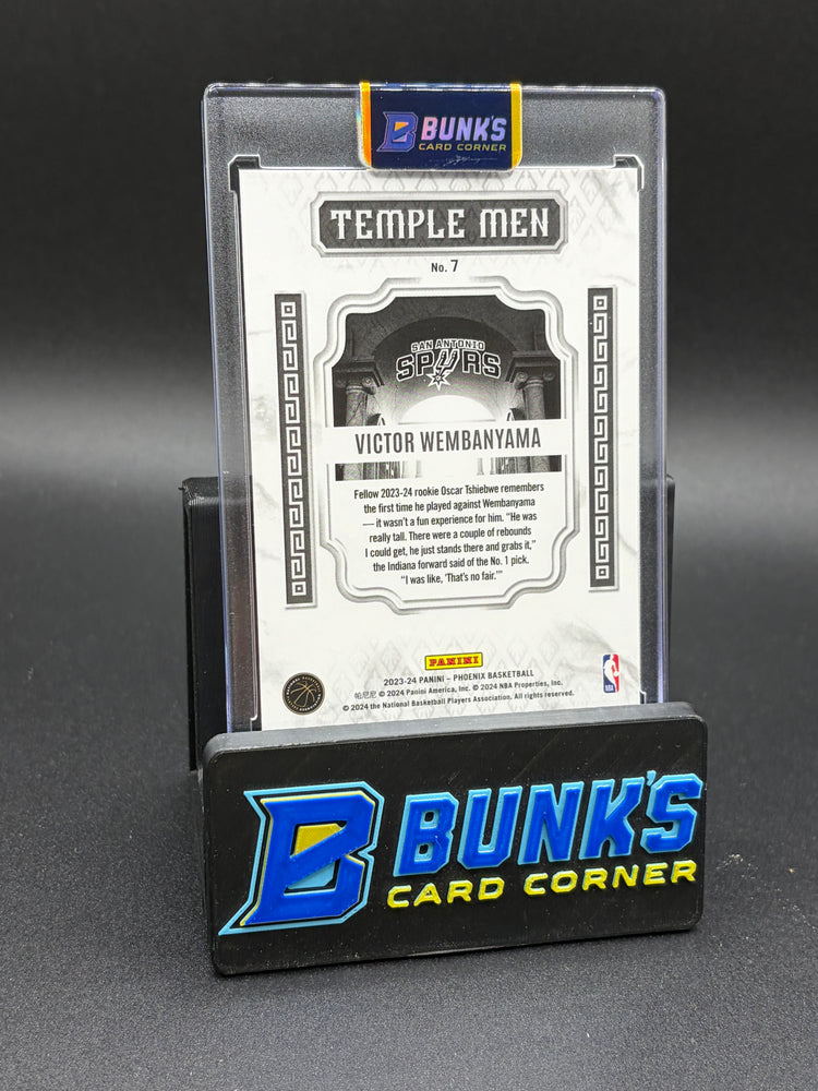 2023-24 Victor Wembanyama Temple Men Phoenix Silver RC