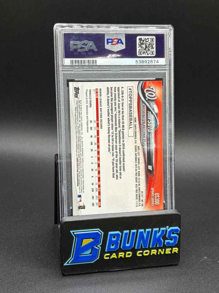 2018 Juan Soto Batting PSA 10