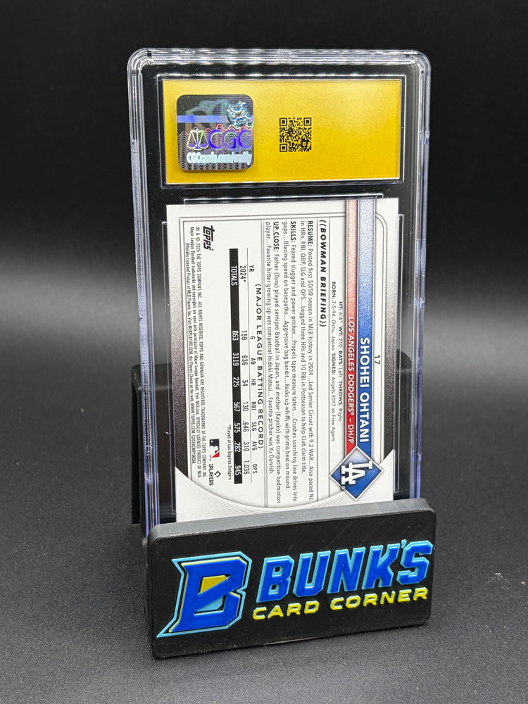 2025 Shohei Ohtani Bowman CGC Pristine 10