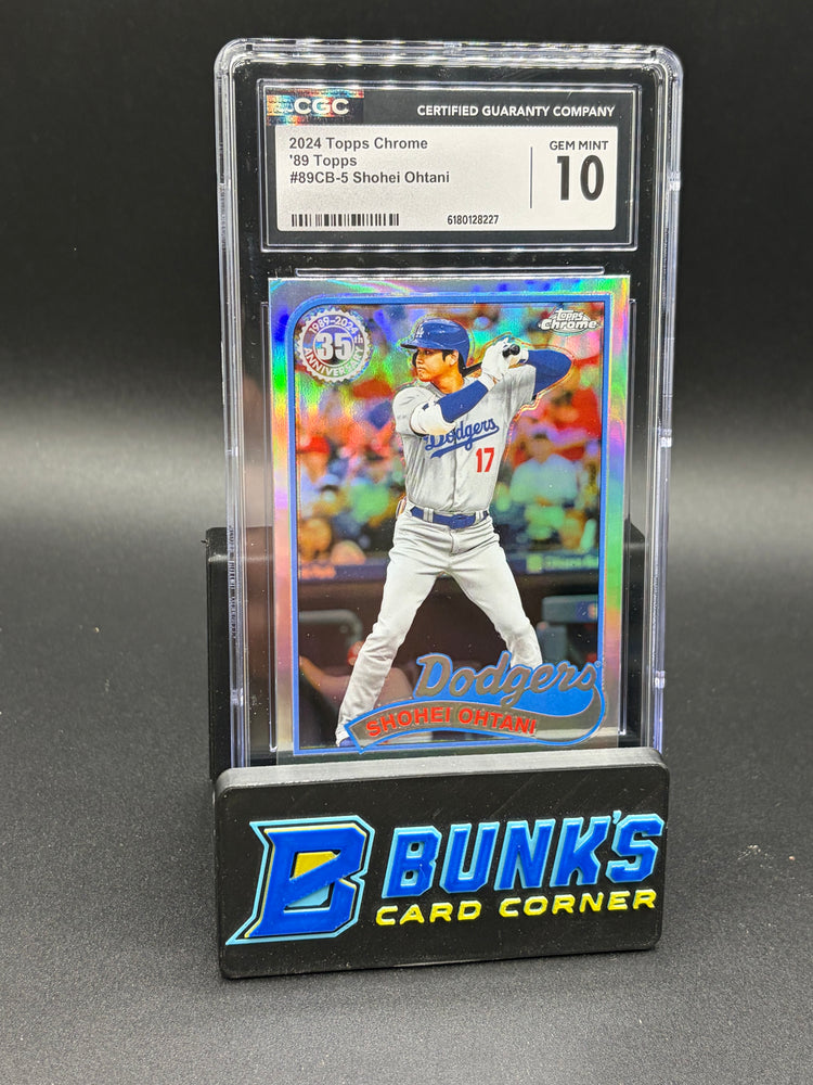 2024 Shohei Ohtani Chrome '89 Topps CGC 10