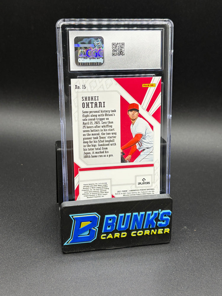 2021 Shohei Ohtani Panini Chronicles Phoenix CGC 10