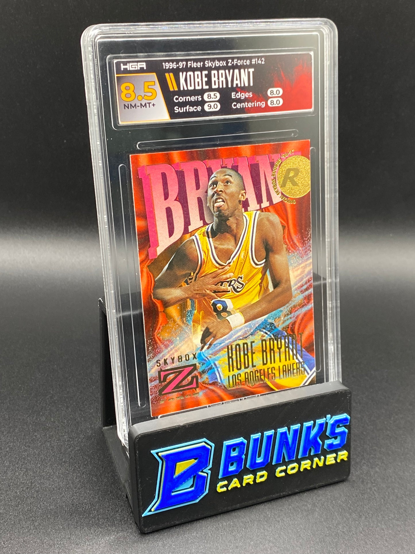 1996-97 Kobe Bryant HGA 8.5 Rc HOF