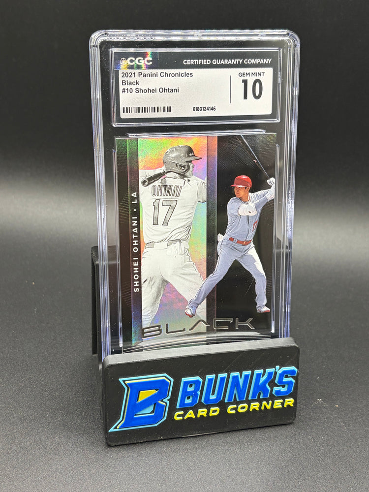 2021 Shohei Ohtani Panini Chronicles Black CGC 10