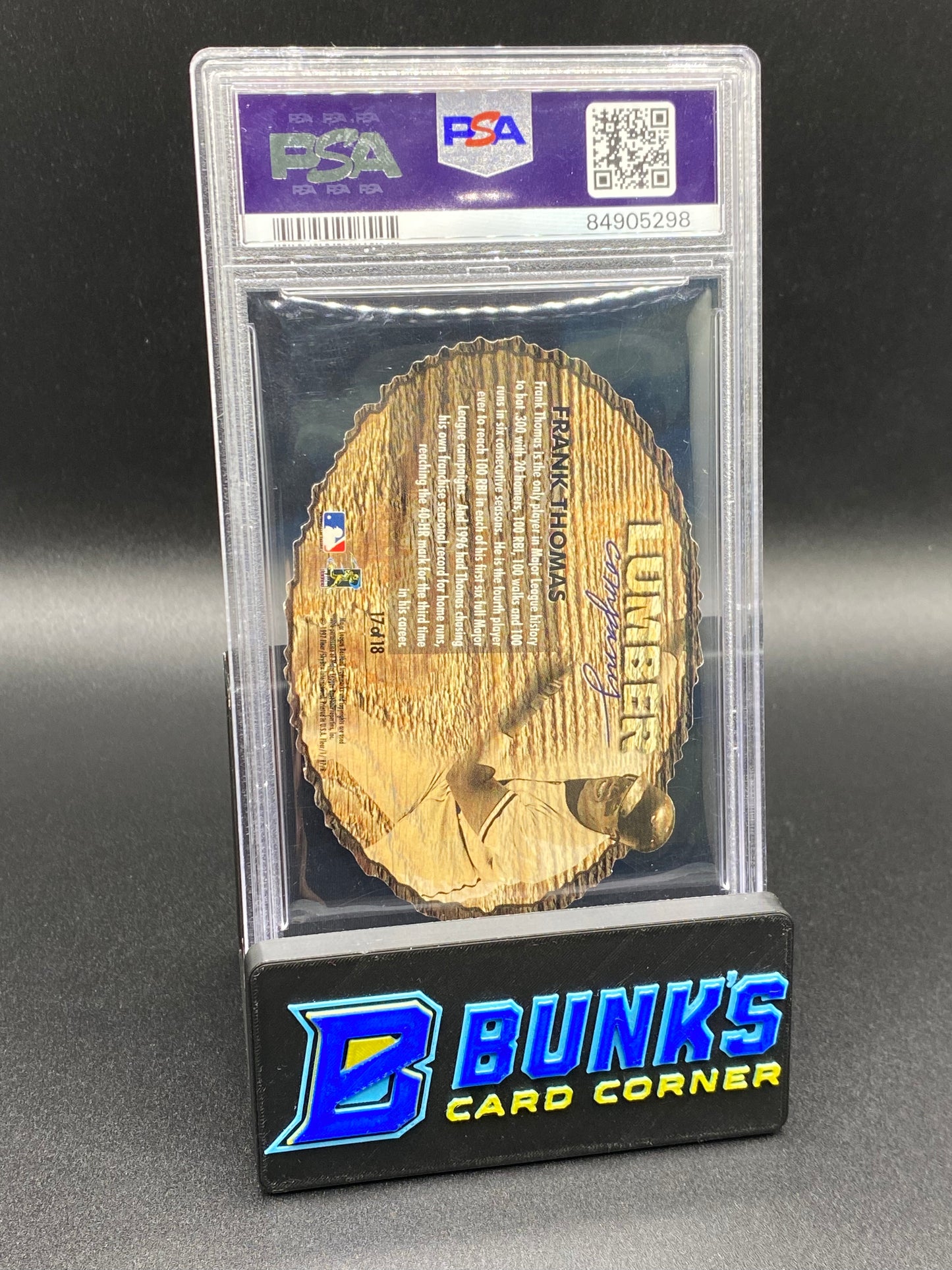 1997 Frank Thomas Lumber Co. PSA 9