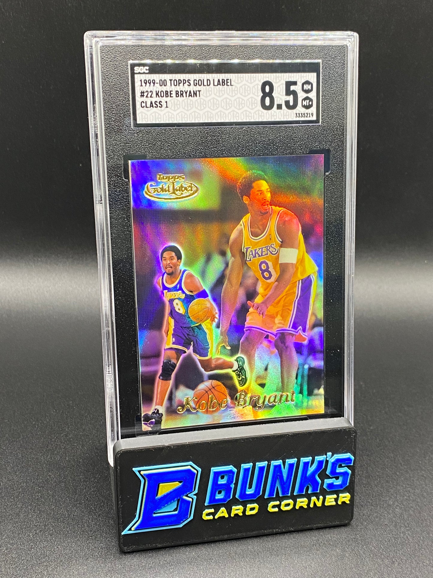 1999-00 Kobe Bryant Class 1 SGC 8.5