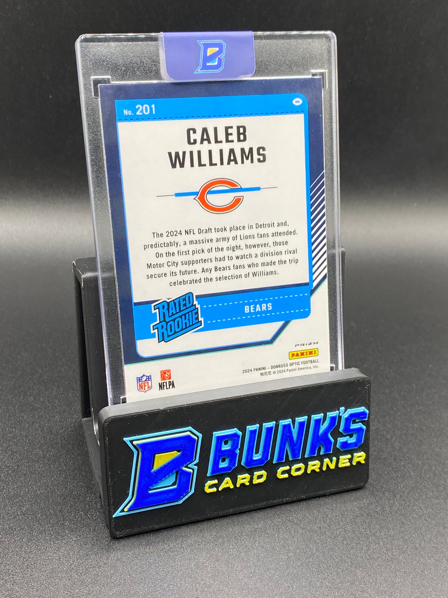 2024 Caleb Williams Blue Star Prizm Rc