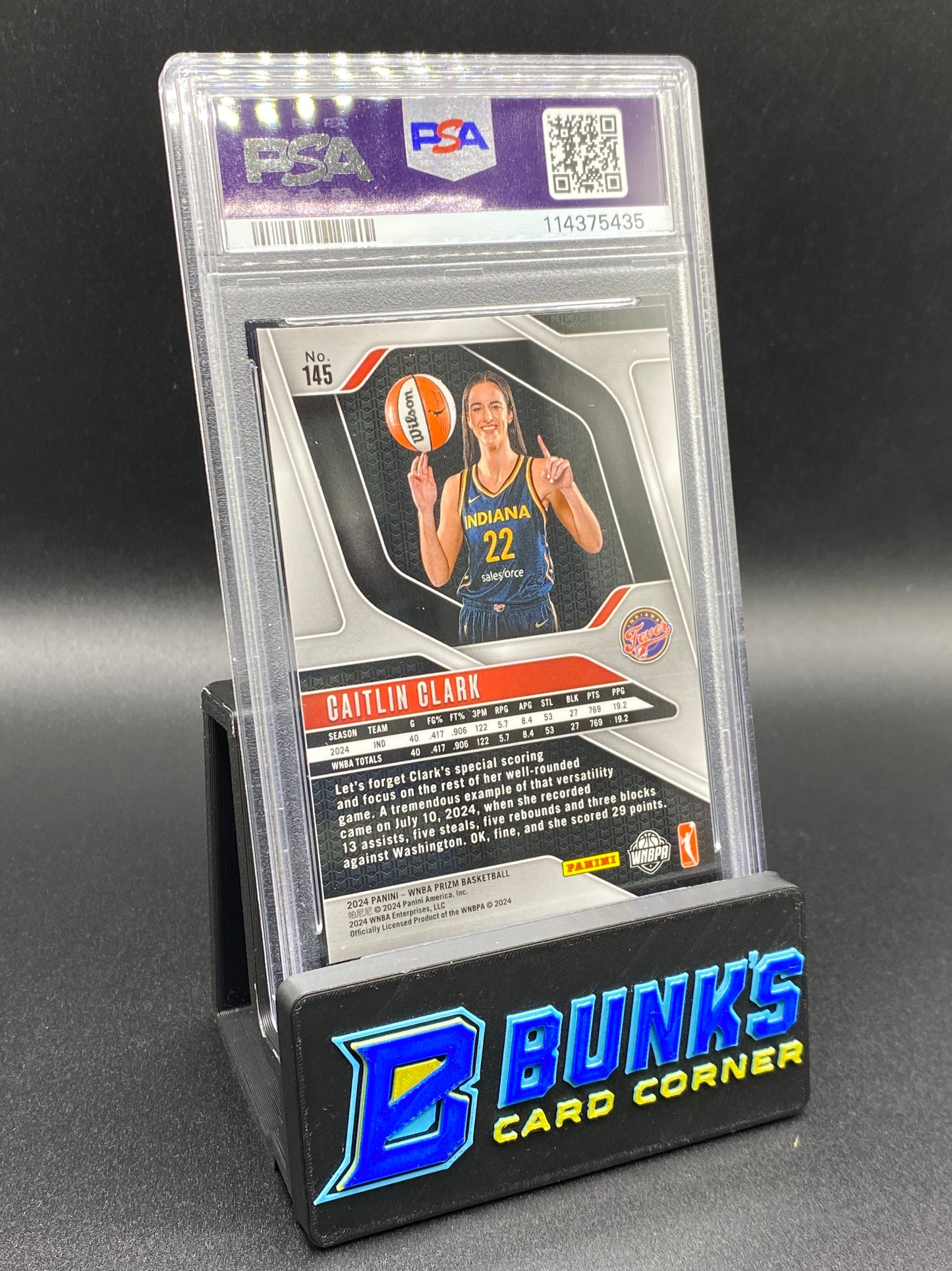2024 Caitlin Clark PSA 9