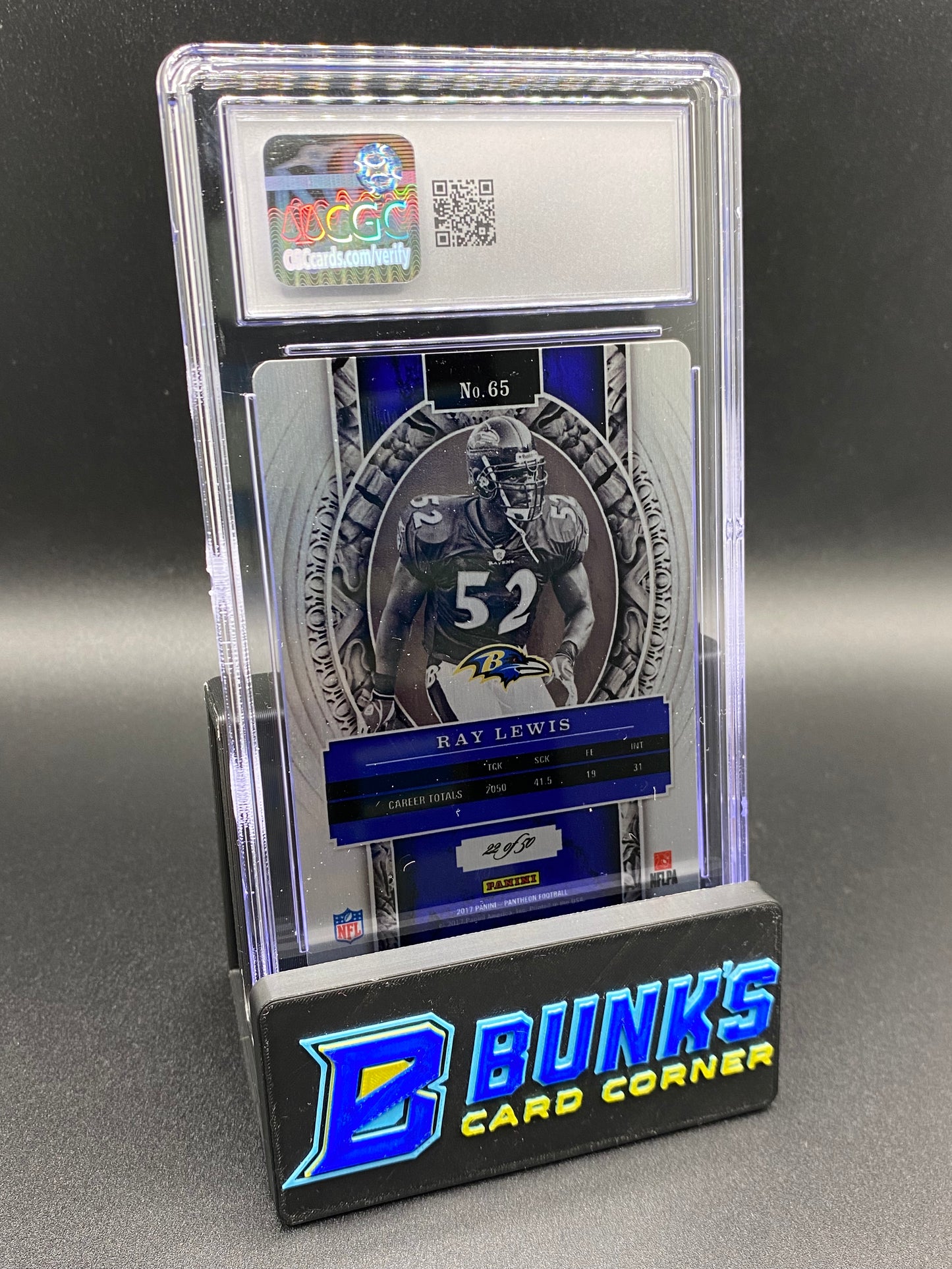 2017 Ray Lewis CGC 10