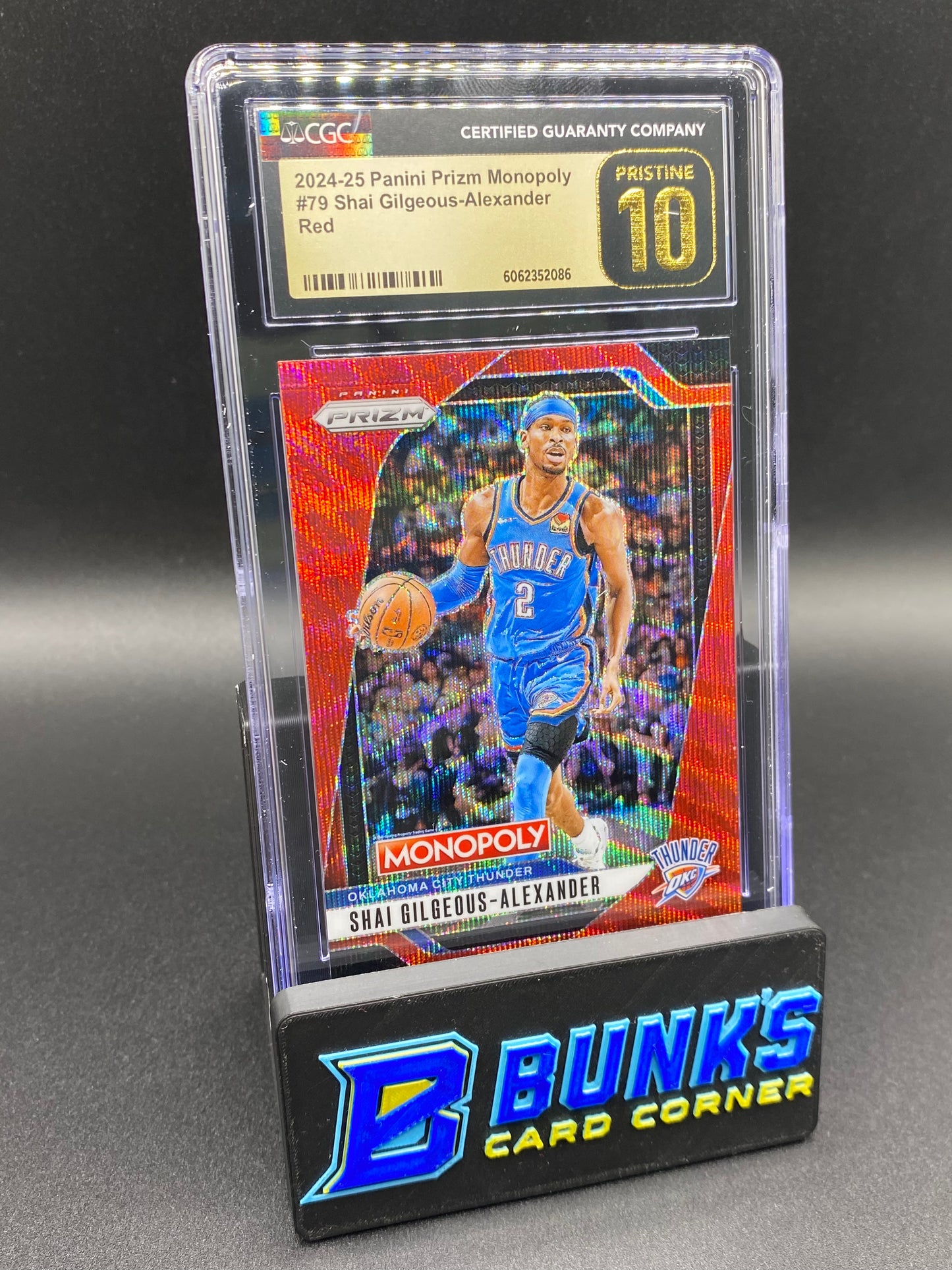 2024-25 Shai Gilgeous-Alexander Red CGC PRISTINE 10