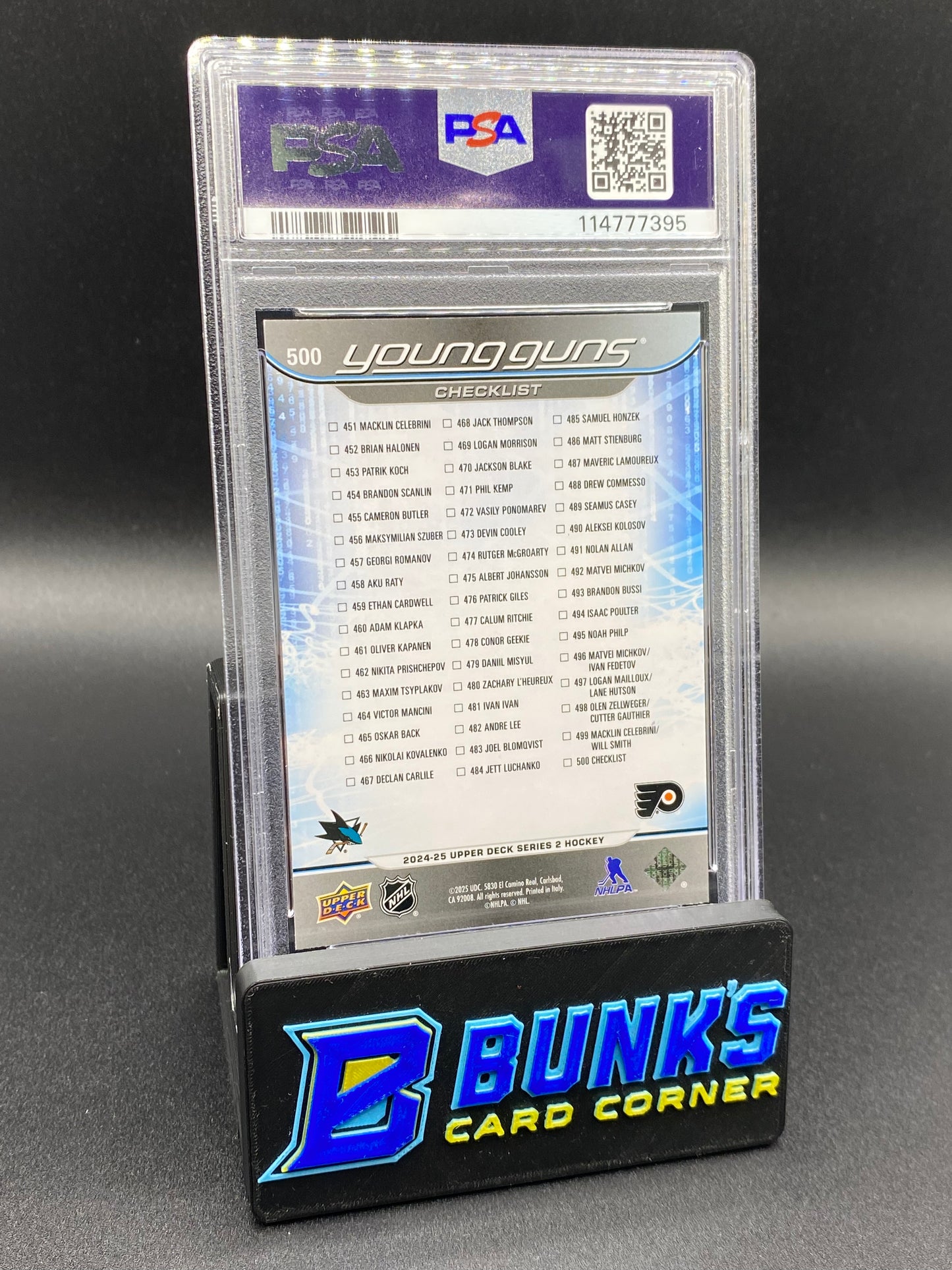 2024 Celebrini/Michkov PSA 9