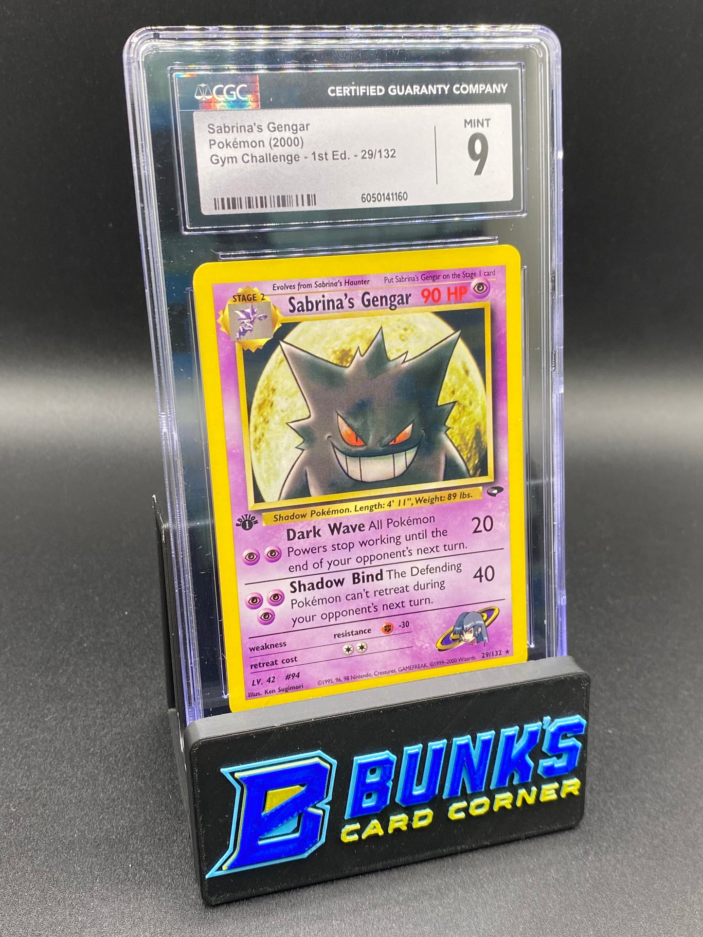 Sabrina's Gengar Gym Challenge 1st Edition CGC 9