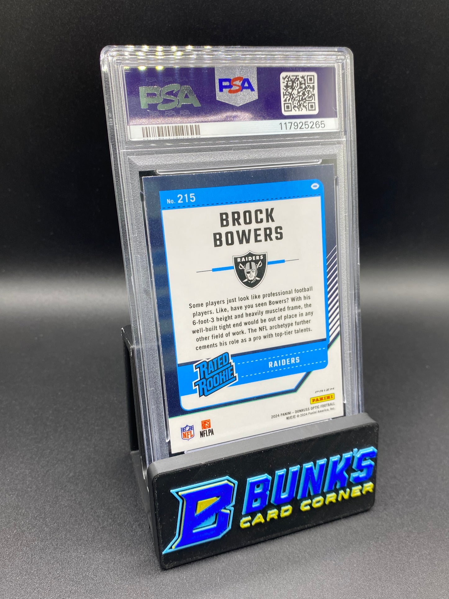 2024 Brock Bowers Stars PSA 9