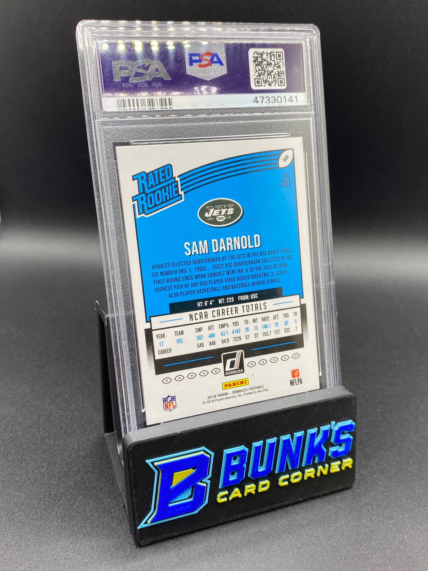 2018 Sam Darnold PSA 10 Rc