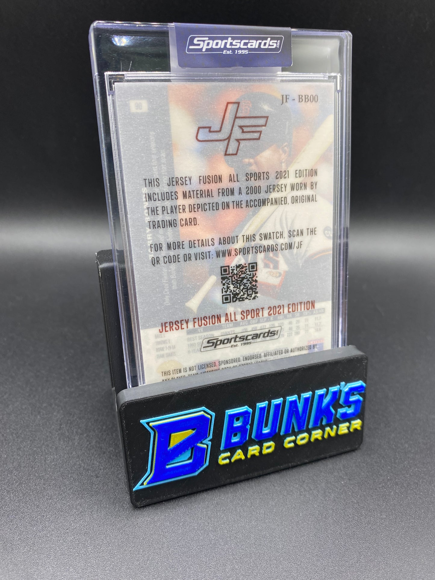 Barry Bonds Jersey Fusion