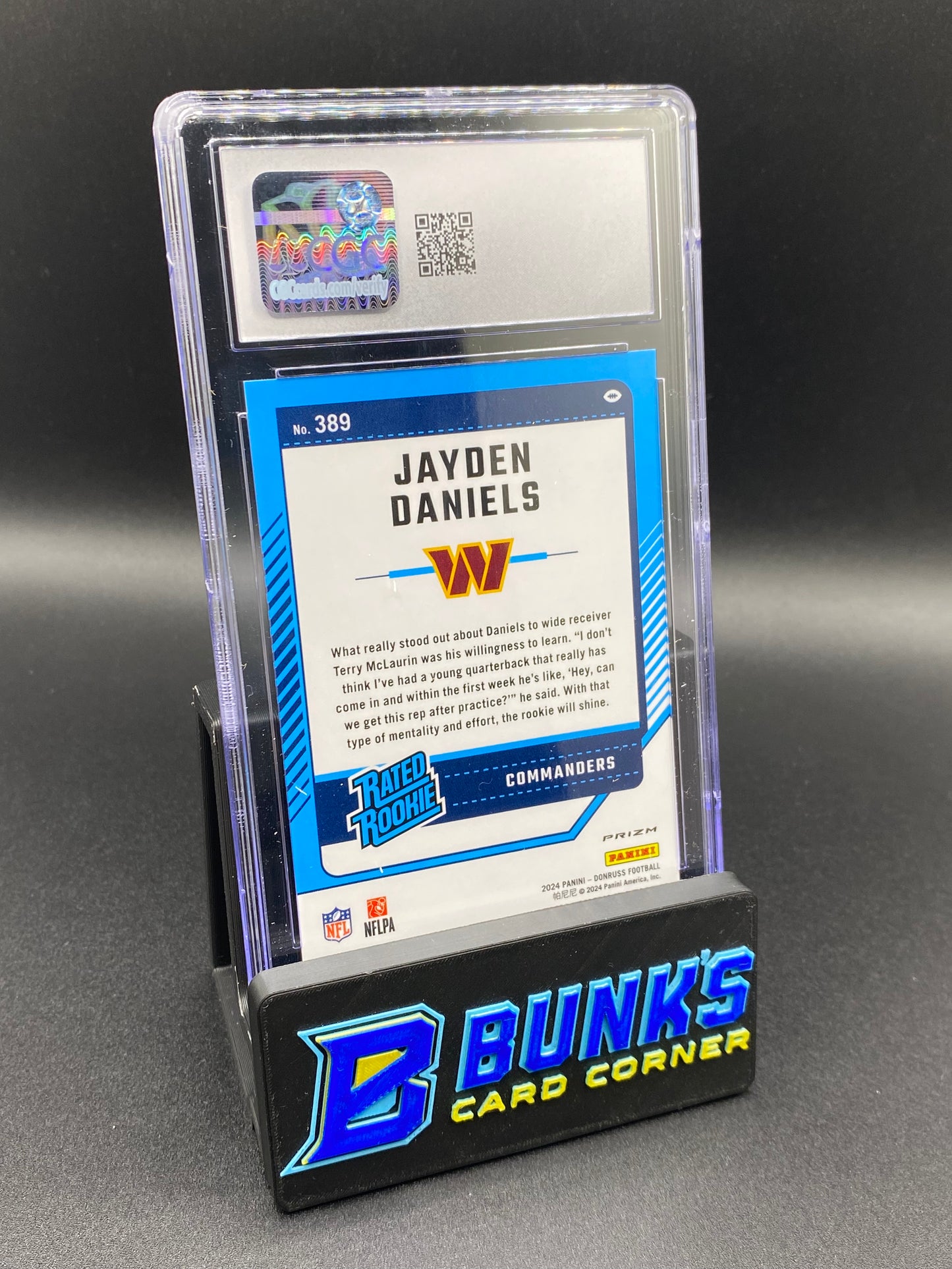 2024 Jayden Daniels Red Wave CGC 9.5
