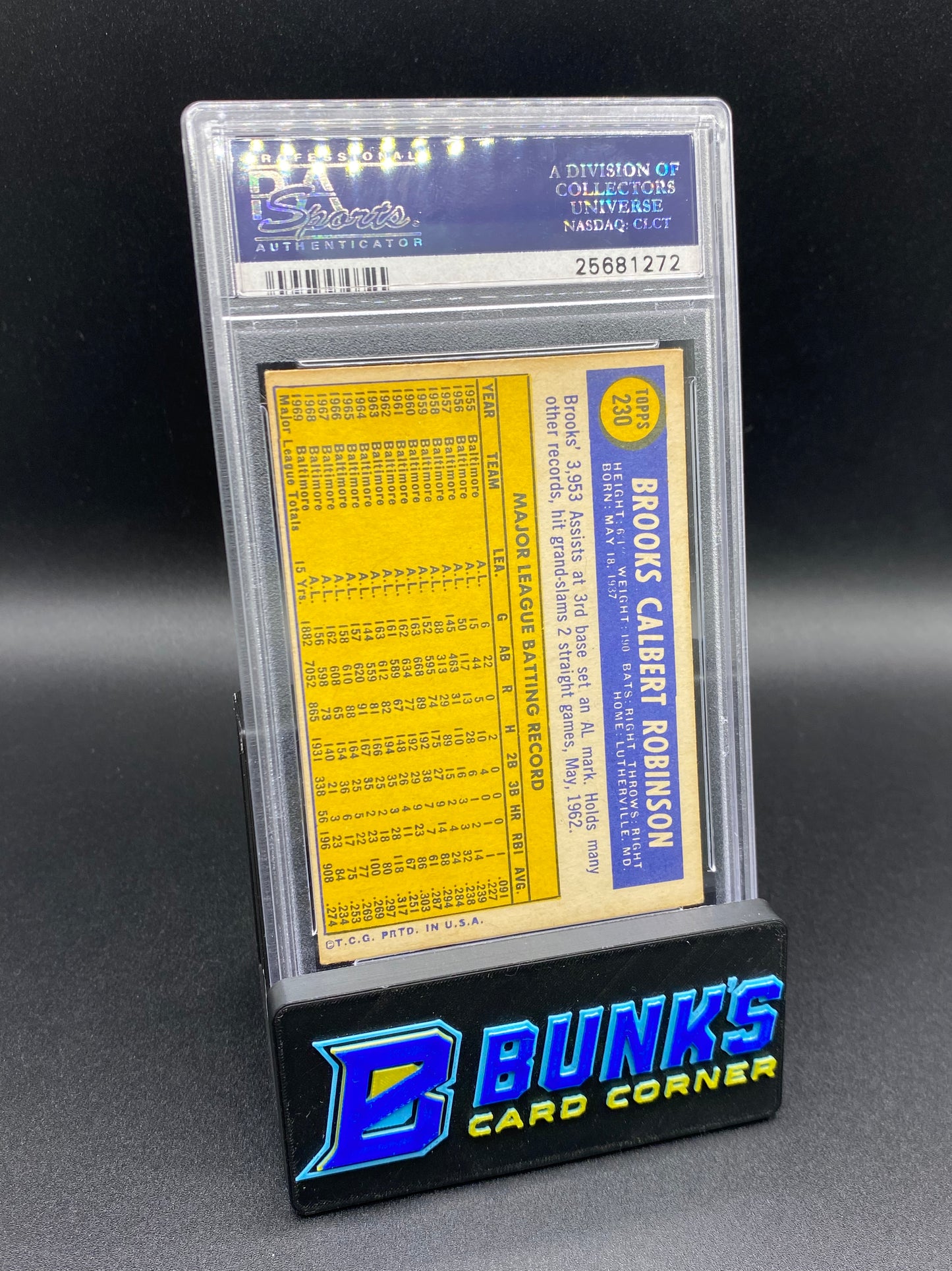 1970 Brooks Robinson PSA 6