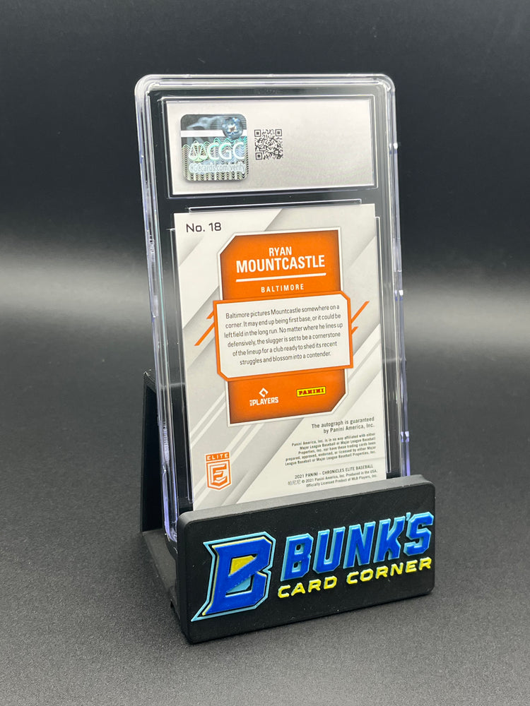 2021 Ryan Mountcastle Elite Autographs CGC 10 Auto 10 RC