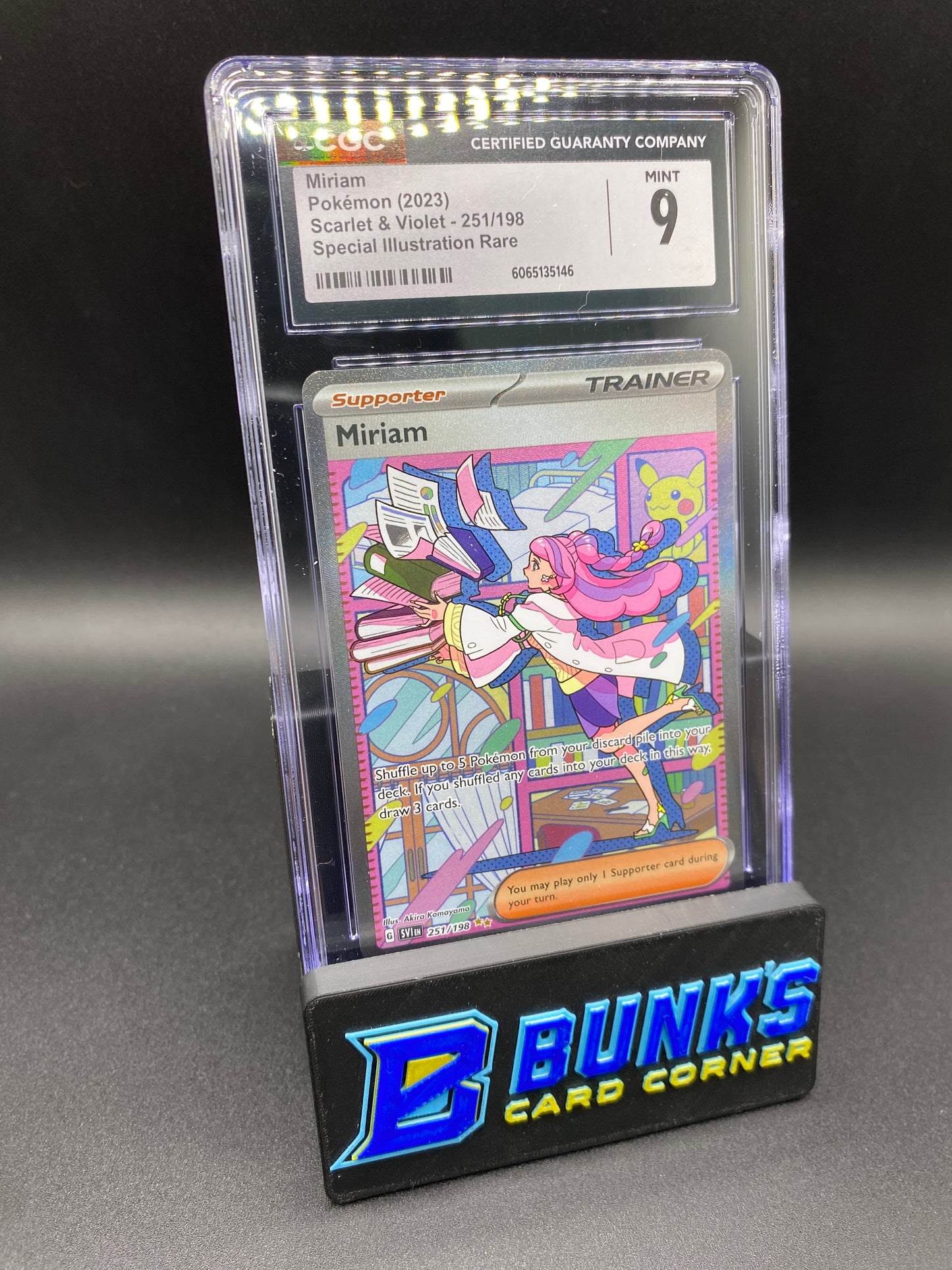 Miriam SIR Scarlet & Violet CGC 9