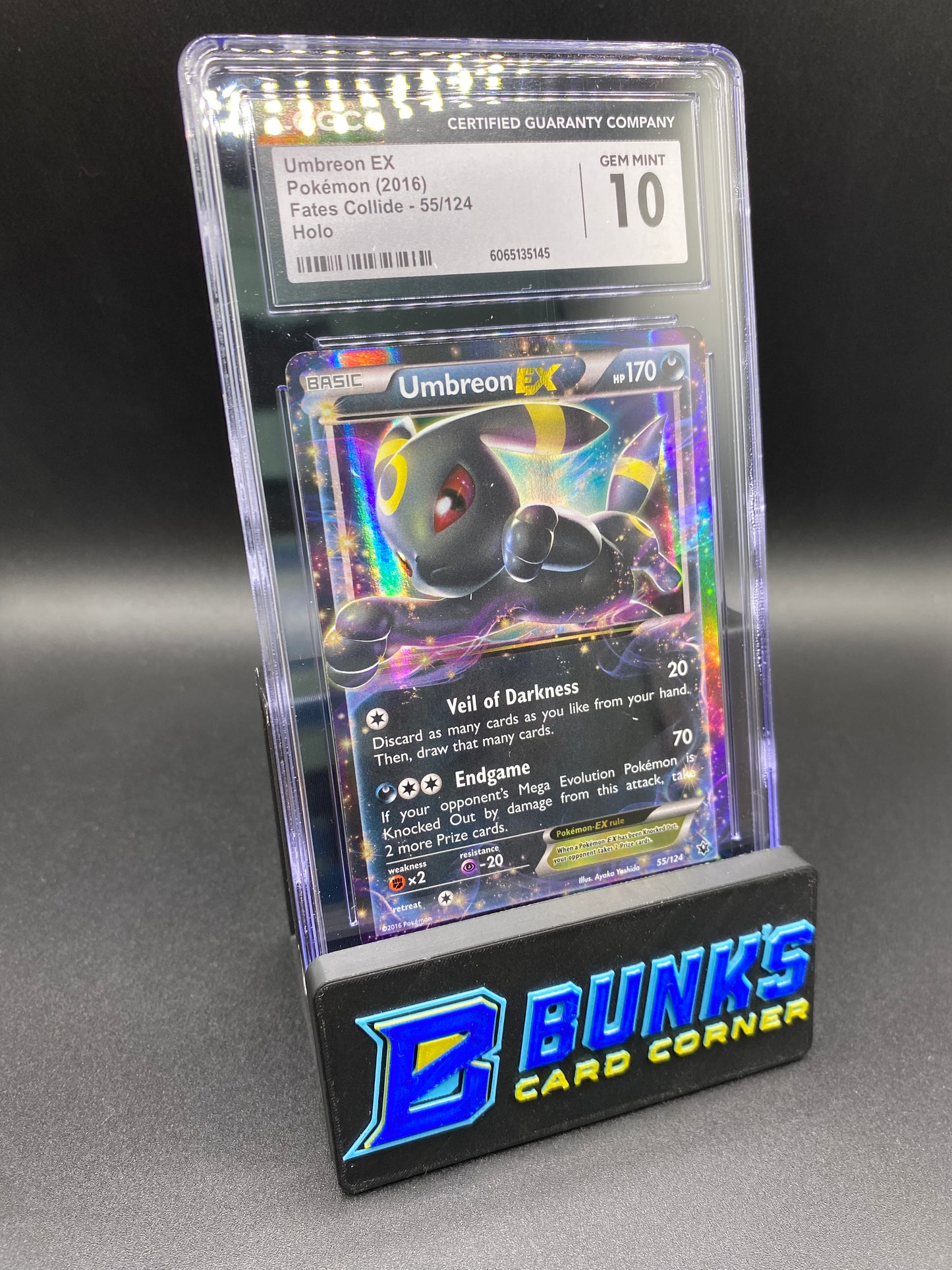 Umbreon Ex Fates Collide CGC 10