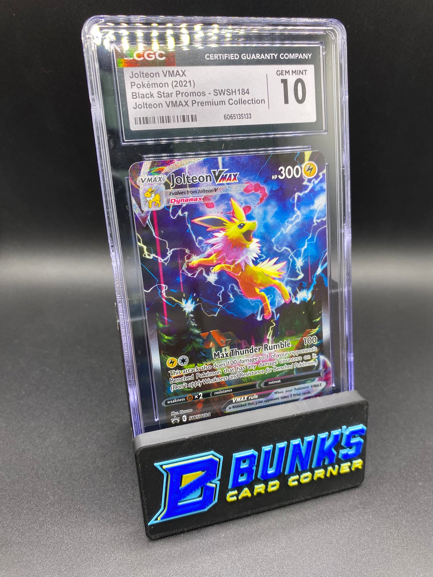 Jolteon Vmax Promo CGC 10