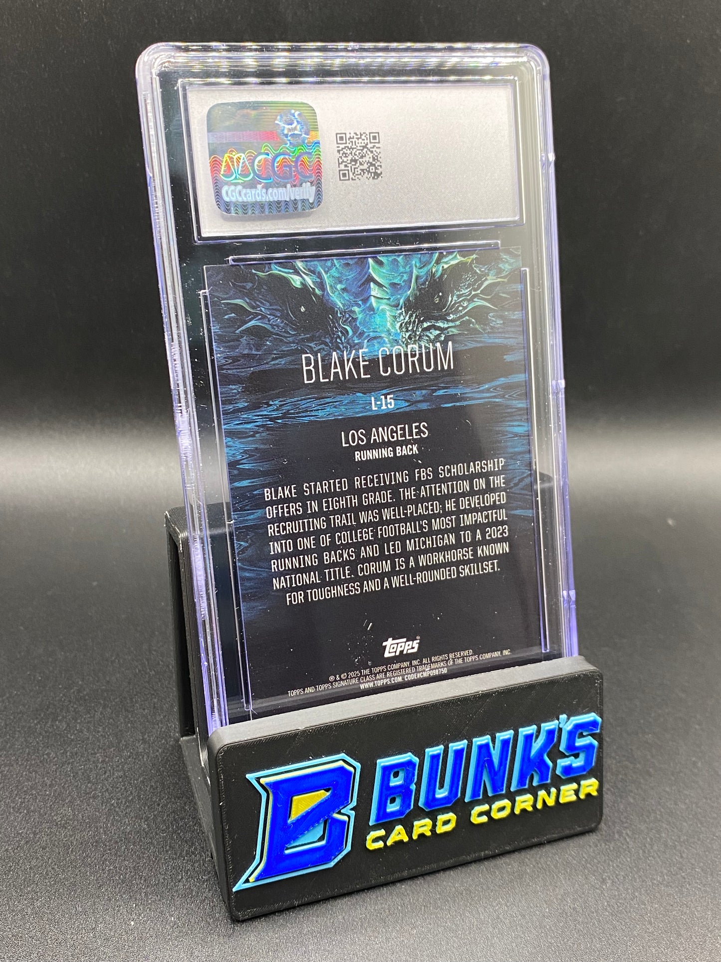 2024 Blake Corum Leviathans CGC 10