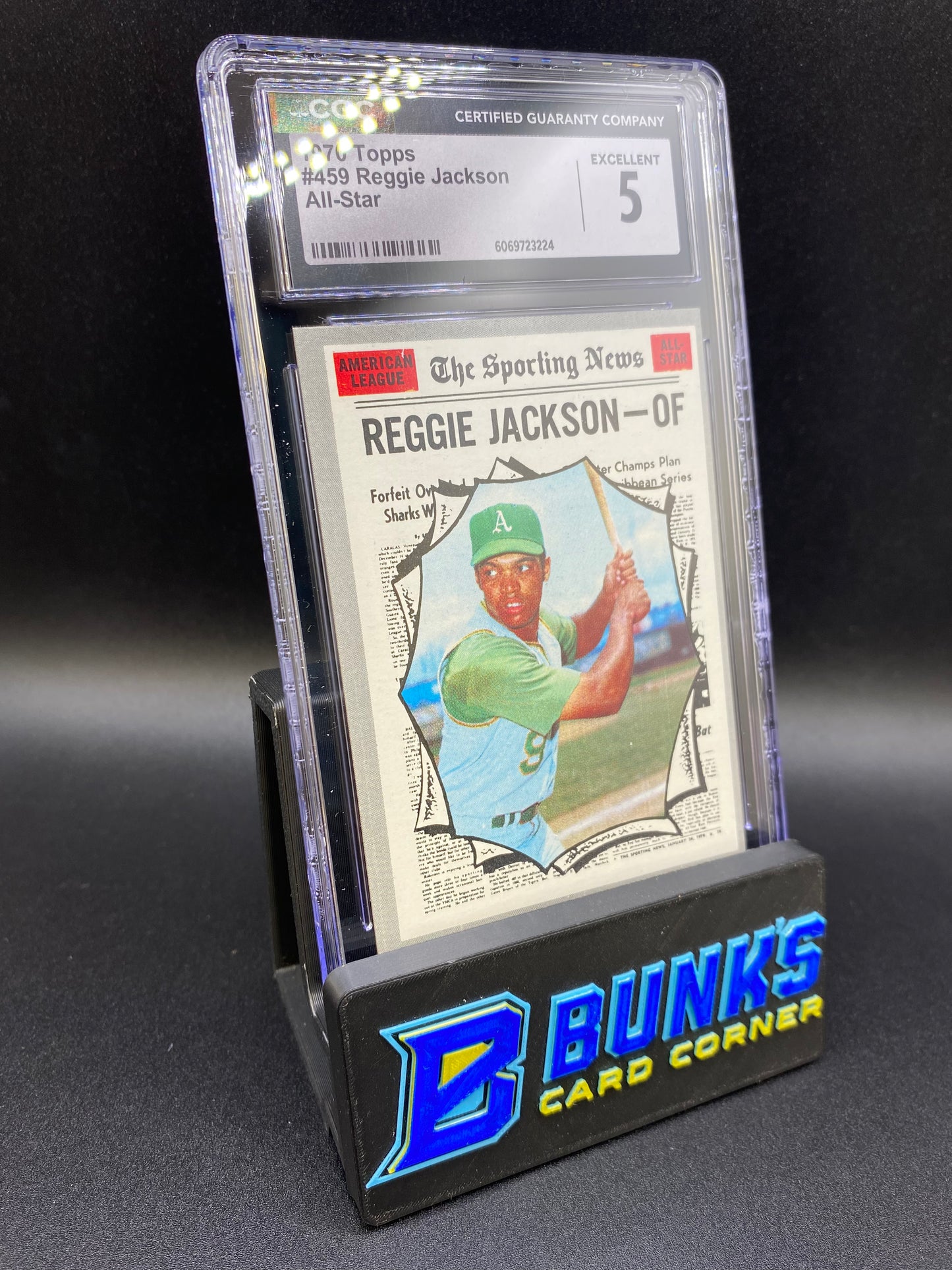 1970 All-Star Reggie Jackson CGC 5