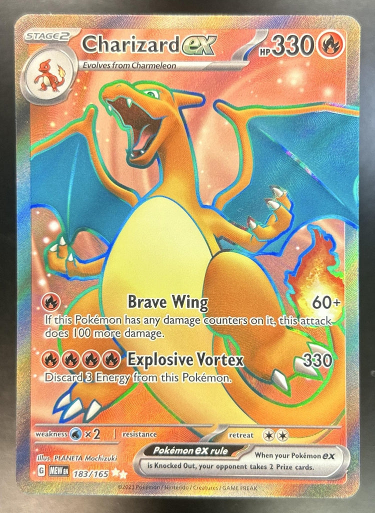 Charizard ex front image