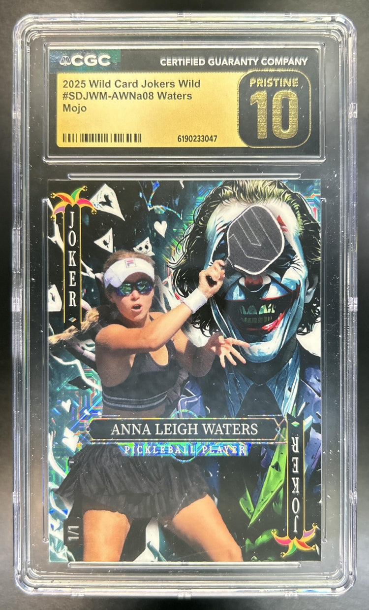 Anna Leigh Water 2025 Wild Card Jokers Wild Mojo 1/1 CGC Pristine 10