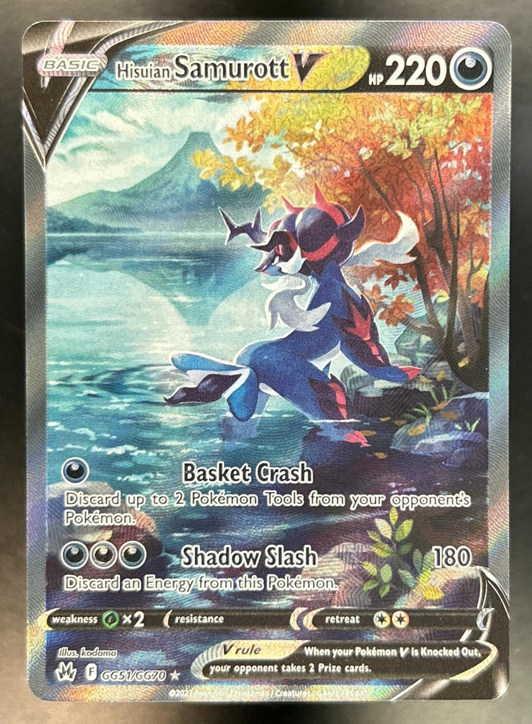 Hisuian Samurott V front image