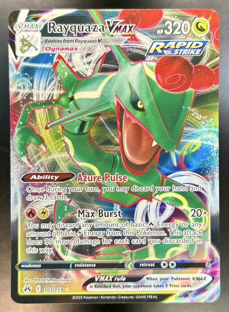 Rayquaza VMAX front image