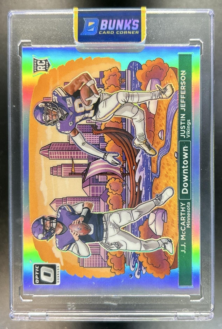 J.J. McCarthy / Justin Jefferson front image