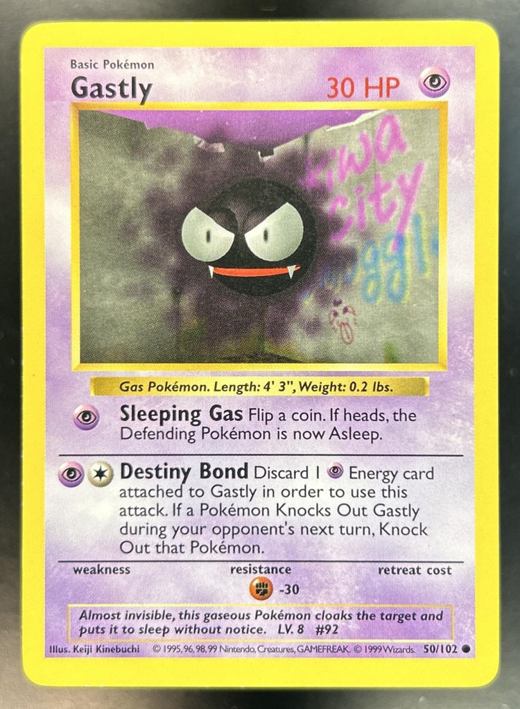 Gastly Shadowless #50/102 Set LP