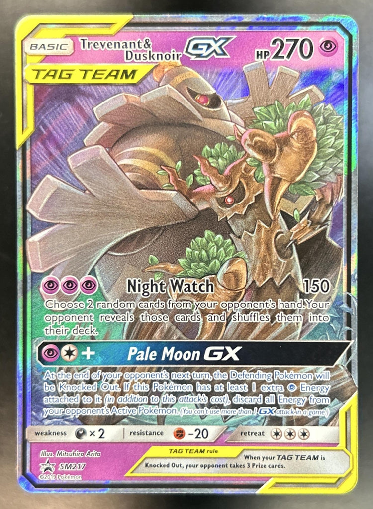 Trevenant & Dusknoir-GX front image