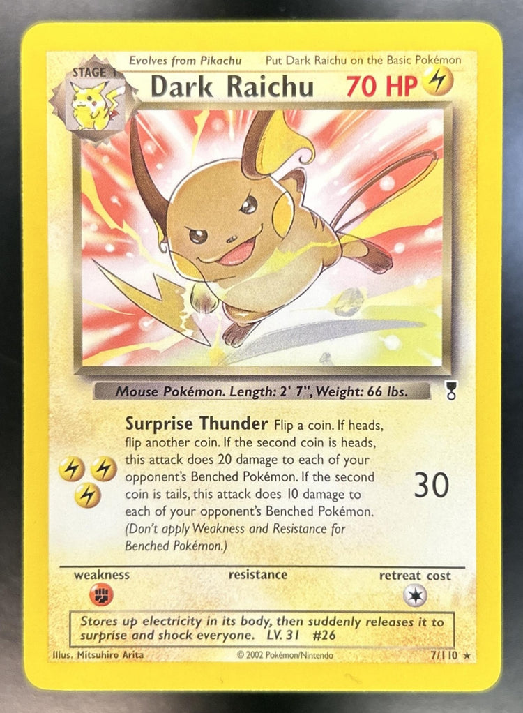 Dark Raichu front image