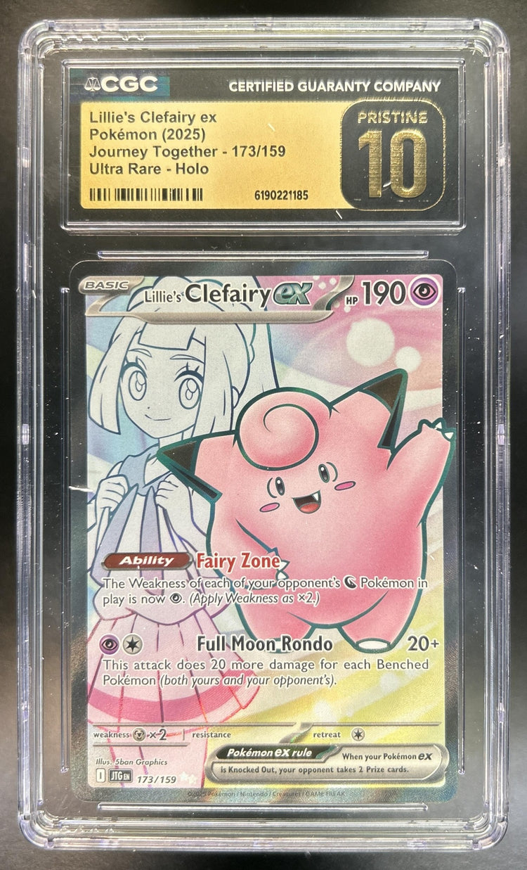 Lillie's Clefairy ex front image