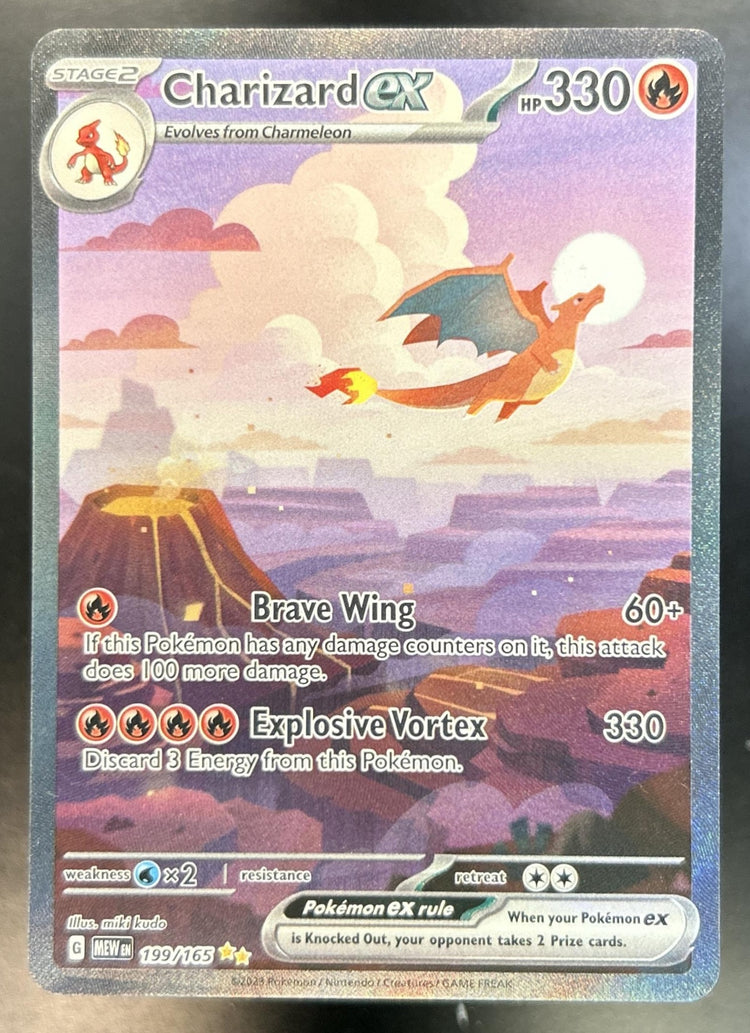 Charizard ex front image