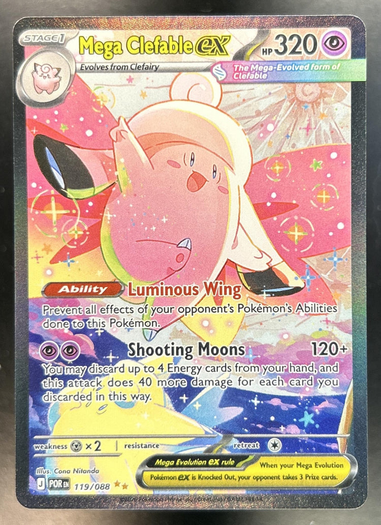 Mega Clefable ex Perfect Order #119/088 Special Illustration Rare