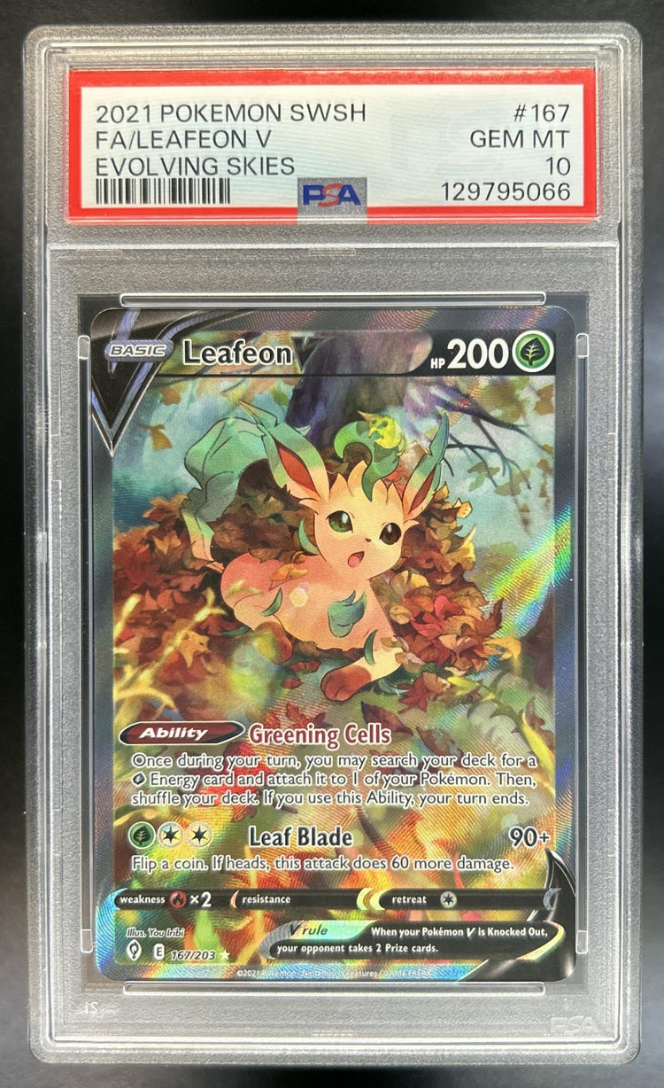Leafeon V front image