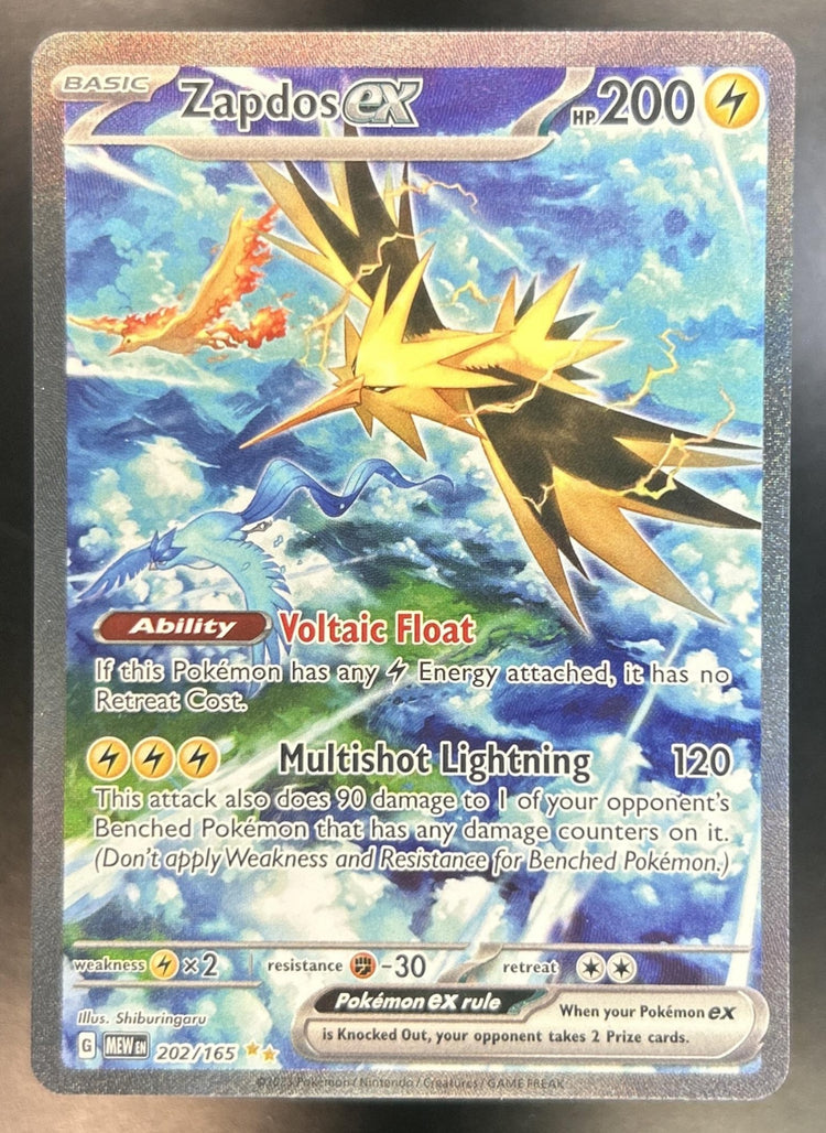 Zapdos ex front image