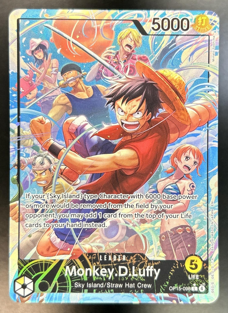 Monkey D. Luffy front image