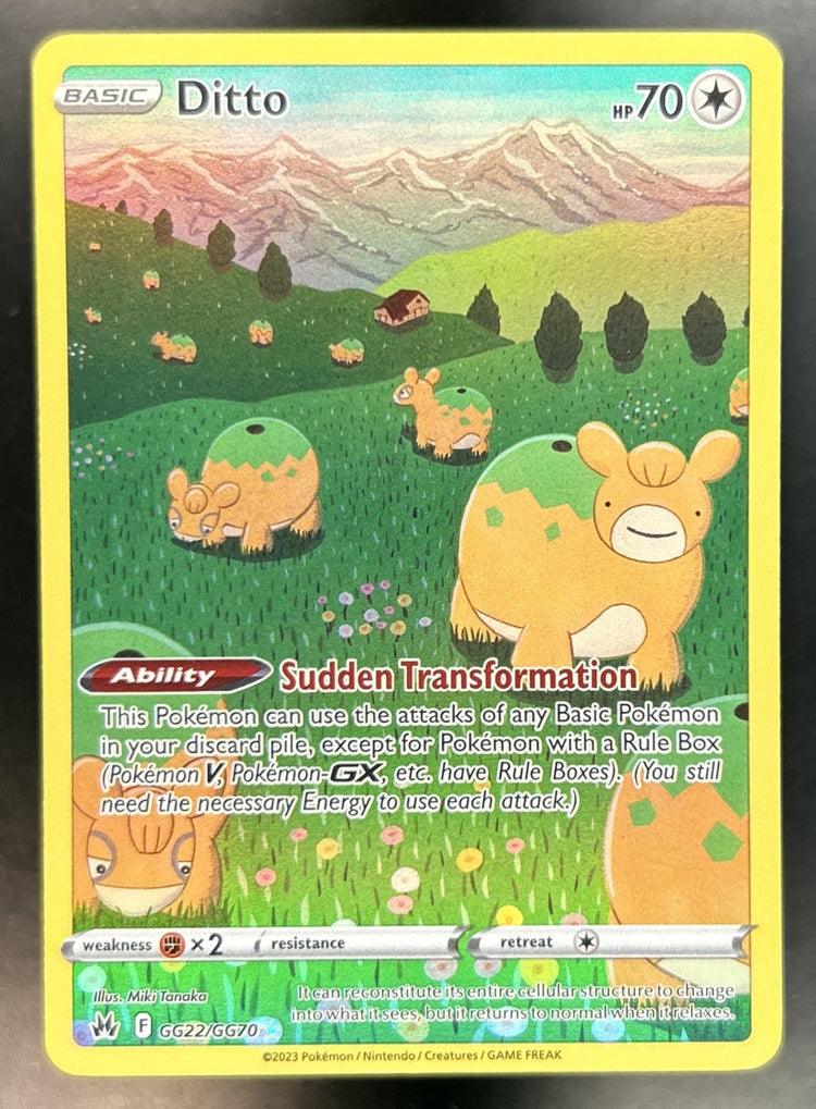 Ditto Sword & Shield Crown Zenith #GG22/GG70 Galarian Gallery