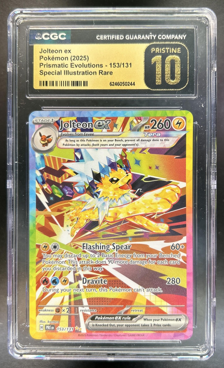 Jolteon ex front image