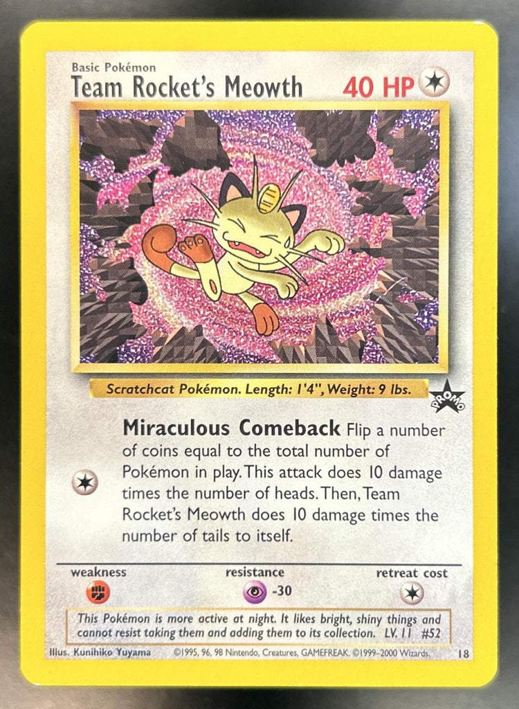 Team Rocket's Meowth front image