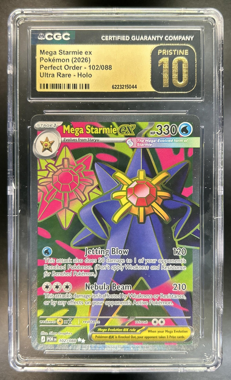 Mega Starmie ex front image