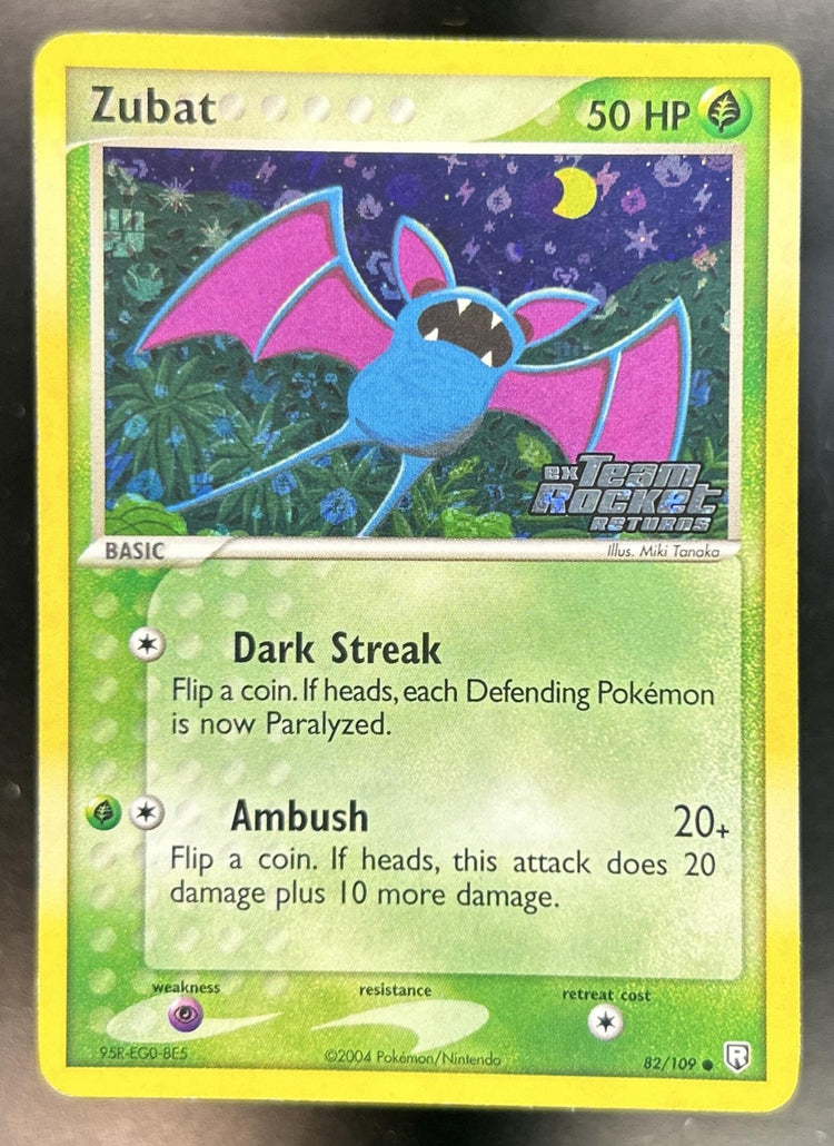 Zubat EX Team Rocket Returns #82/109 LP