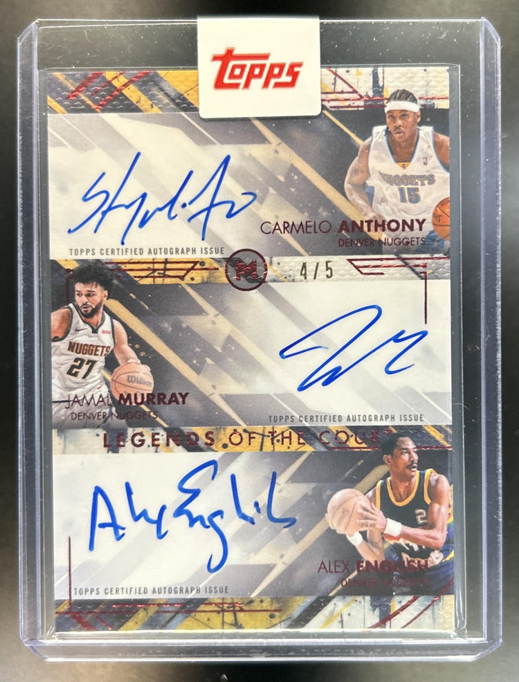 Jamal Murray / Carmelo Anthony / Alex English front image