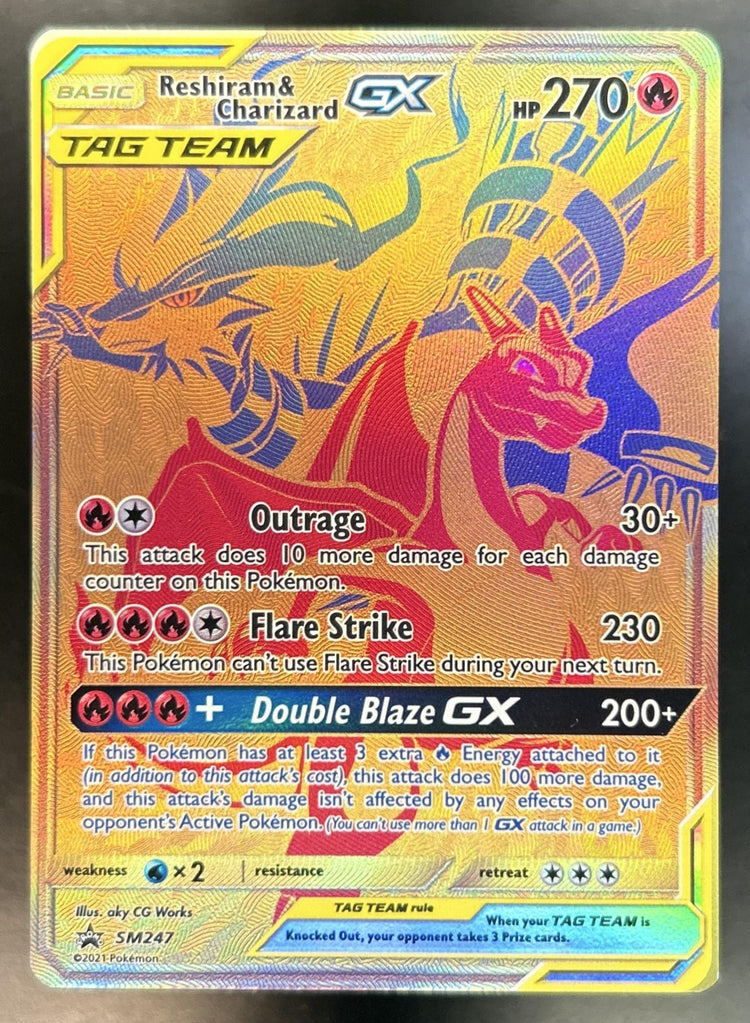 Reshiram & Charizard Tag Team front image